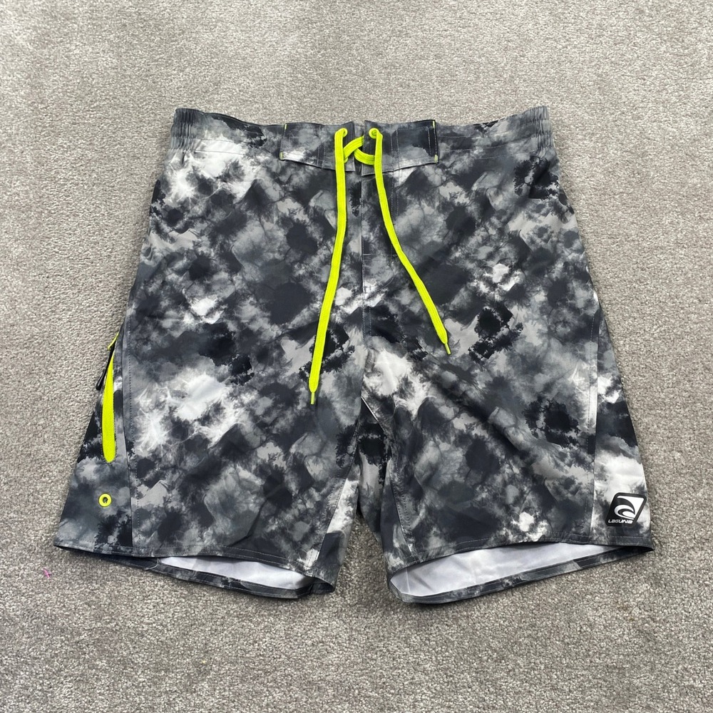Laguna Black Beauty Swim Trunks‎ Board Shorts M Medium Quick Dry UV